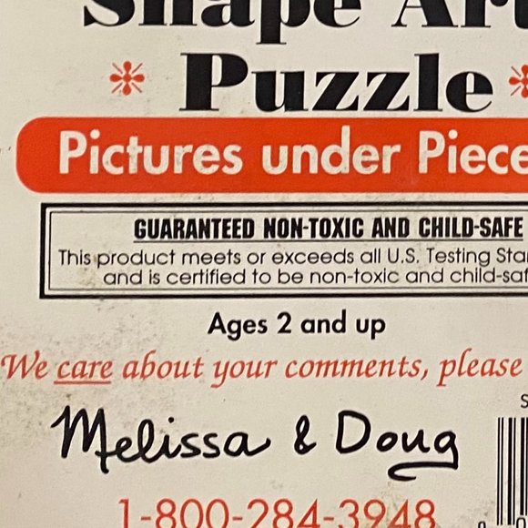 Shape Art Wood Peg Puzzle - Picture 6 of 6